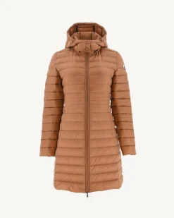 Donzen Jassen & Jacks-JOTT Doudoune Longue A Capuche Camel Vero 839 Camel