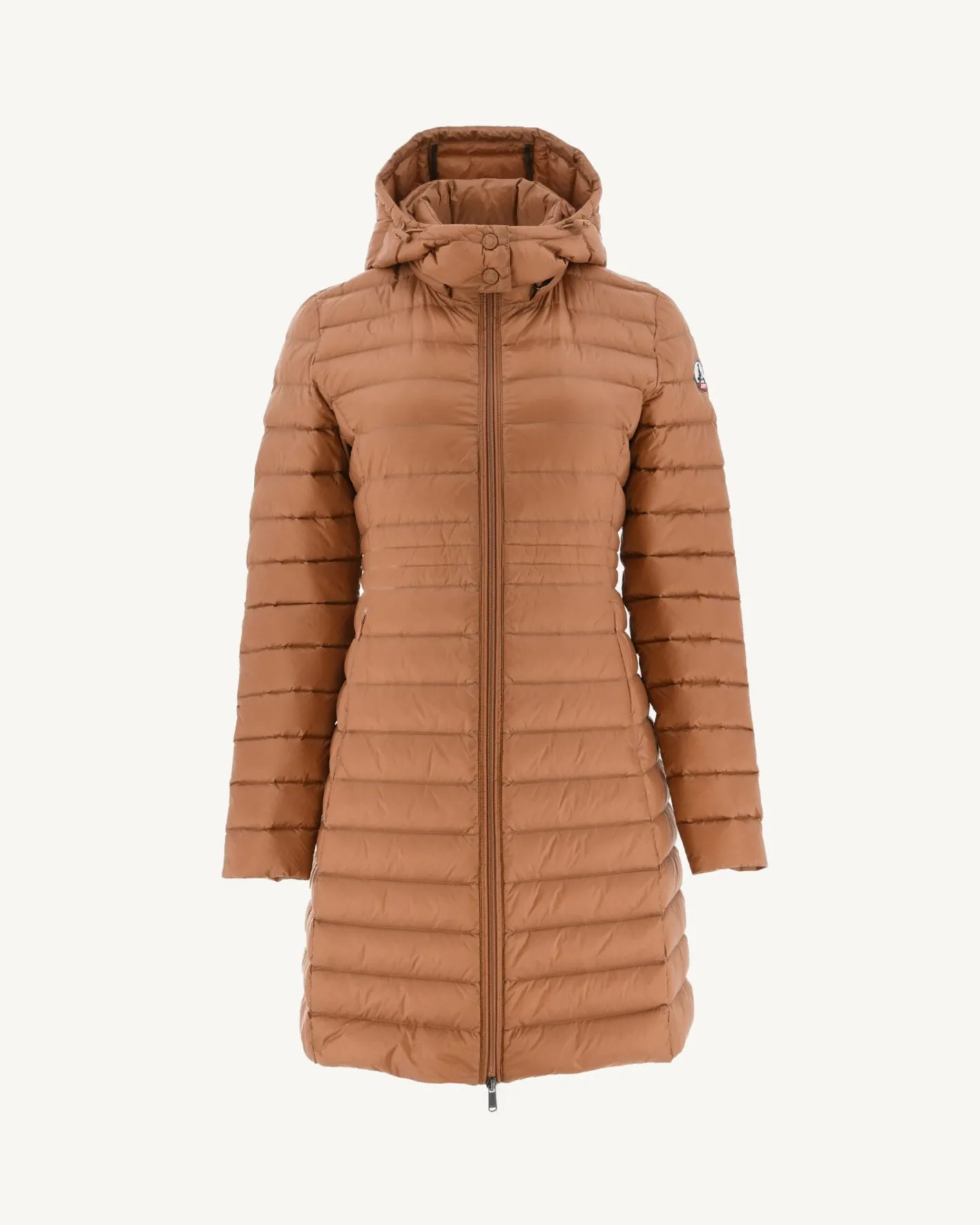 Donzen Jassen & Jacks-JOTT Doudoune Longue A Capuche Camel Vero 839 Camel