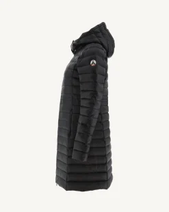 Donzen Jassen & Jacks-JOTT Doudoune Longue A Capuche Noir Vero 999 Black