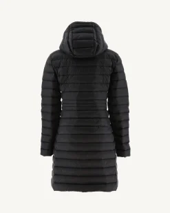 Donzen Jassen & Jacks-JOTT Doudoune Longue A Capuche Noir Vero 999 Black