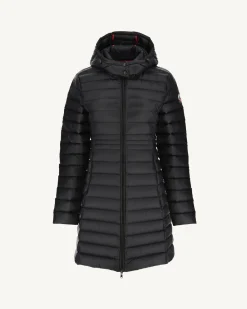 Donzen Jassen & Jacks-JOTT Doudoune Longue A Capuche Noir Vero 999 Black