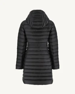 Donzen Jassen & Jacks-JOTT Doudoune Longue A Capuche Noir Vero 999 Black