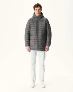 Donzen Jassen & Jacks-JOTT Doudoune Longue Anthracite Luc 504 Anthracite