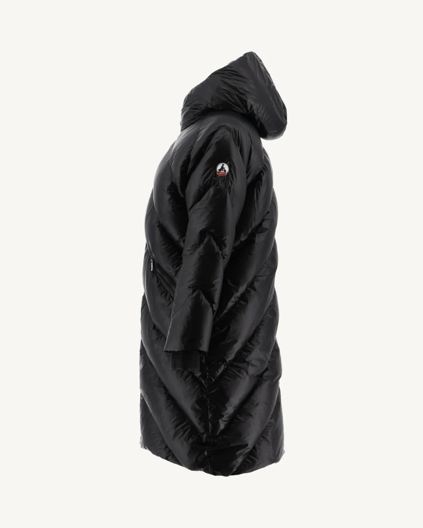 Donzen Jassen & Jacks-JOTT Doudoune Longue Grand Froid Noir Comet 999 Black