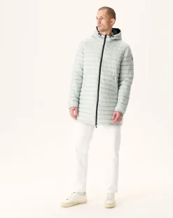 Donzen Jassen & Jacks-JOTT Doudoune Longue Reversible A Capuche Noir/Gris Clair Amsterdam 9902 Black/Soft Grey