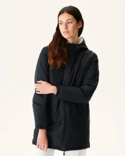 Donzen Jassen & Jacks-JOTT Doudoune Longue Reversible Noir/Gris Clair Roma 9902 Black/Soft Grey
