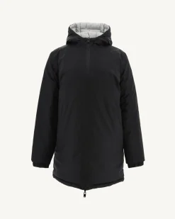 Donzen Jassen & Jacks-JOTT Doudoune Longue Reversible Noir/Gris Clair Roma 9902 Black/Soft Grey