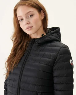 Donzen Jassen & Jacks-JOTT Doudoune Longue Reversible Noir Roma 999 Noir