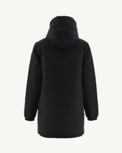 Donzen Jassen & Jacks-JOTT Doudoune Longue Reversible Noir Roma 999 Noir