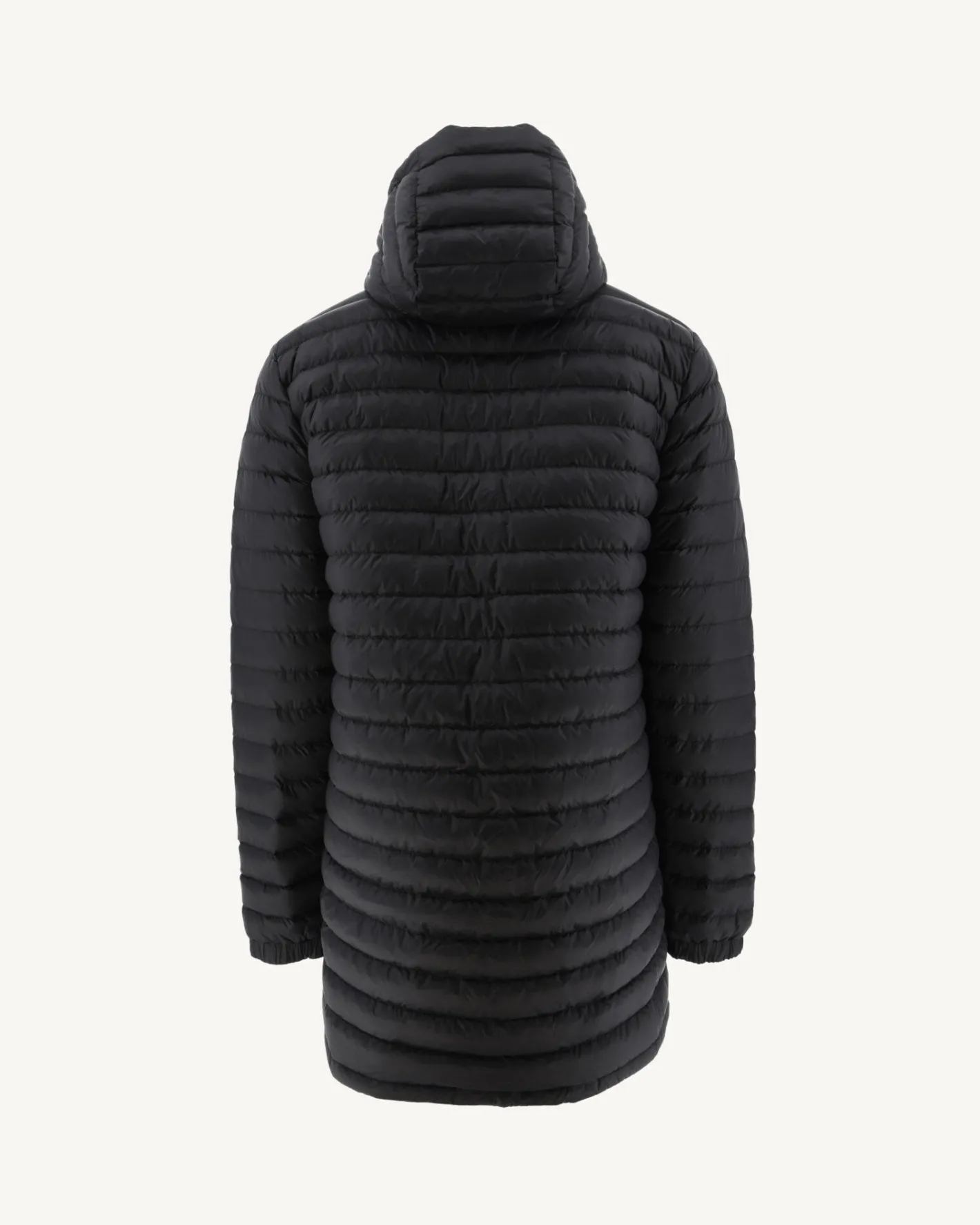 Donzen Jassen & Jacks-JOTT Doudoune Longue Reversible A Capuche Noir Amsterdam 999 Noir