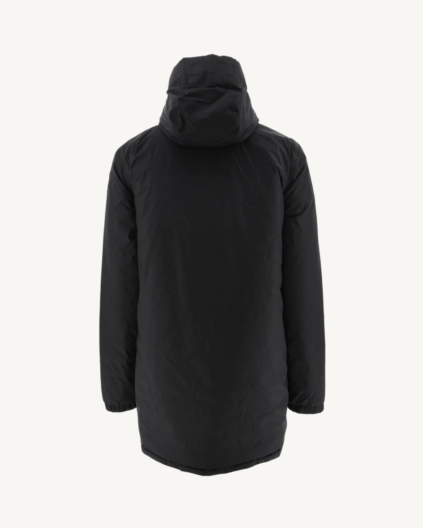 Donzen Jassen & Jacks-JOTT Doudoune Longue Reversible A Capuche Noir Amsterdam 999 Noir
