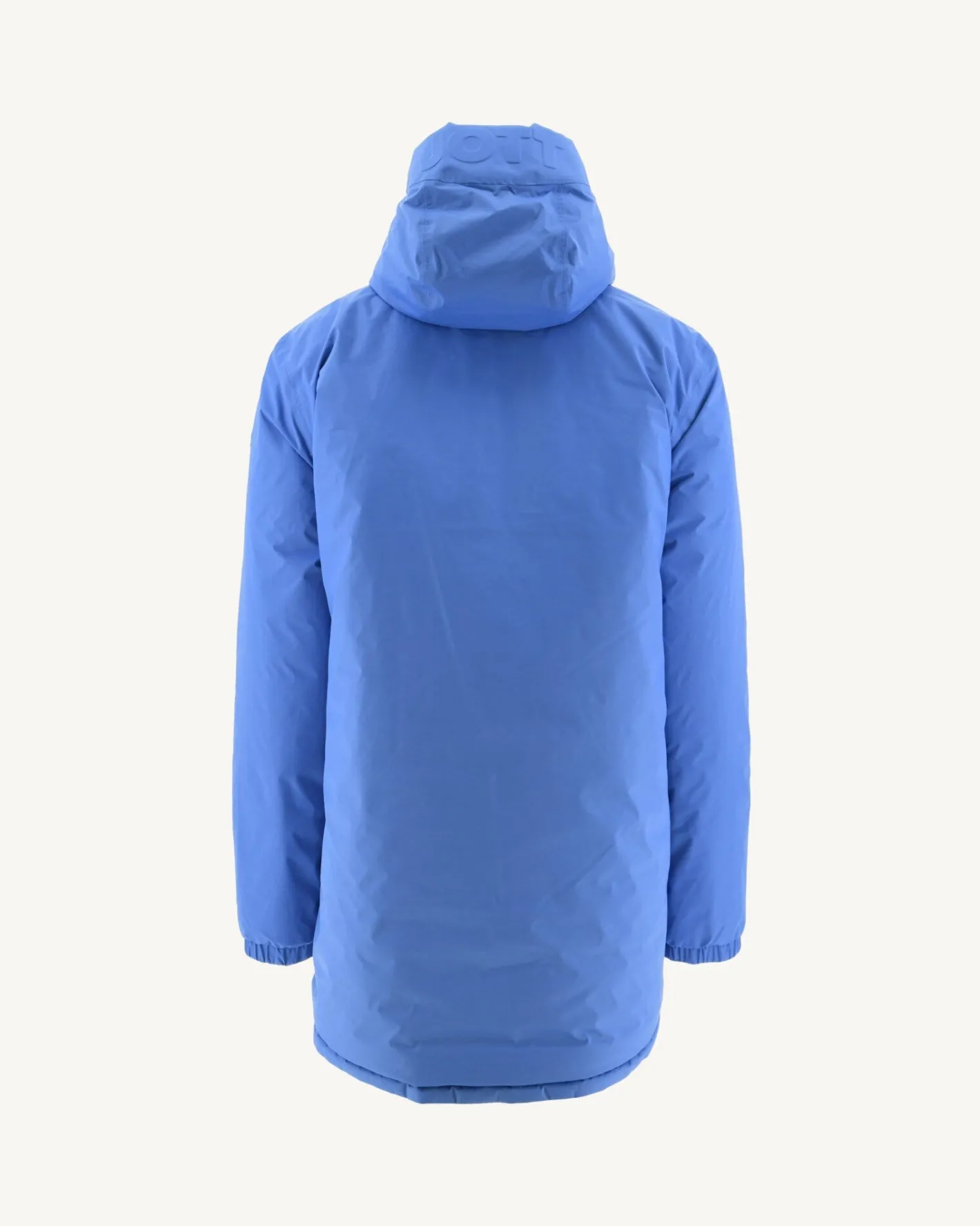 Donzen Jassen & Jacks-JOTT Doudoune Longue Reversible A Capuche Azur/Marine Amsterdam 1830 Azure/Navy