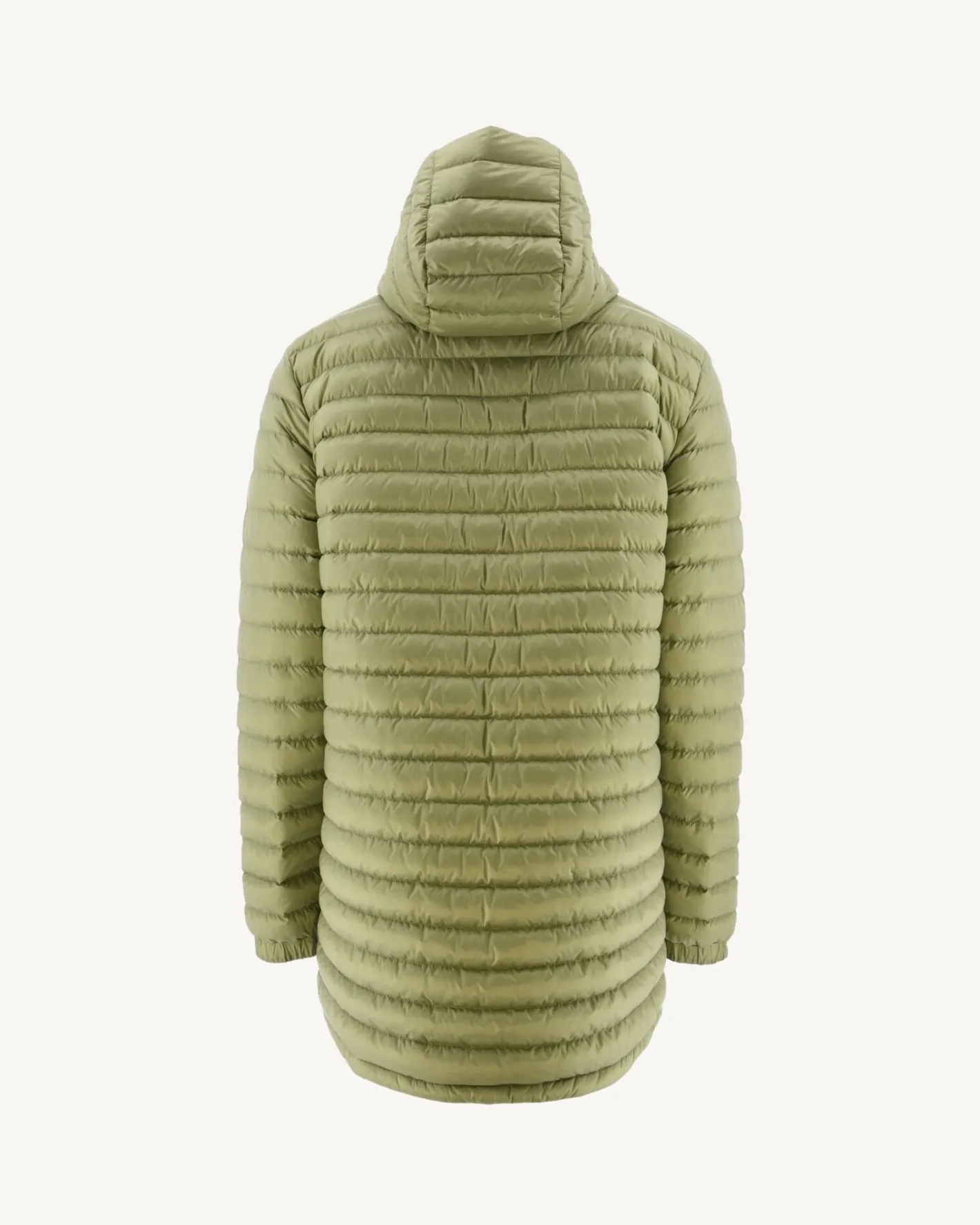 Donzen Jassen & Jacks-JOTT Doudoune Longue Reversible A Capuche Beige/Kaki Clair Amsterdam 8040 Beige/Bush