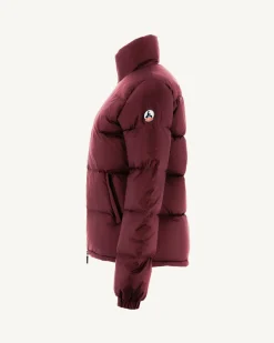 Donzen Jassen & Jacks-JOTT Doudoune Matelassee Grand Froid Aubergine Cardiff 461 Aubergine