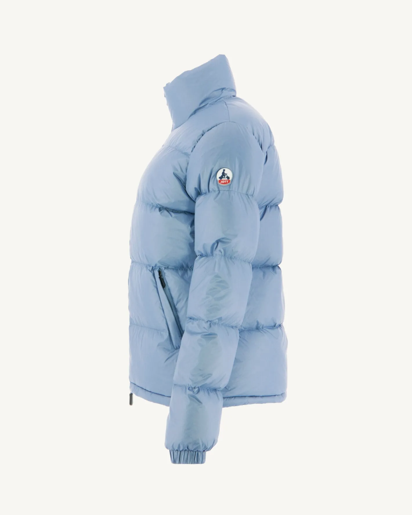 Donzen Jassen & Jacks-JOTT Doudoune Matelassee Grand Froid Bleu Delave Cardiff 182 Bleu Delave