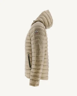 Donzen Jassen & Jacks-JOTT Doudoune Reversible A Capuche Army/Beige Bergen 852 Army/Beige