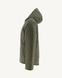 Donzen Jassen & Jacks-JOTT Doudoune Reversible A Capuche Army/Beige Bergen 852 Army/Beige