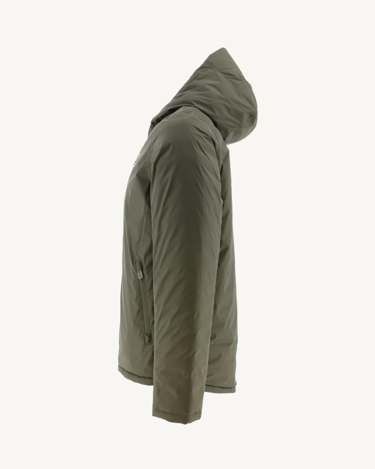 Donzen Jassen & Jacks-JOTT Doudoune Reversible A Capuche Army/Beige Bergen 852 Army/Beige