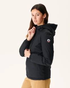 Donzen Jassen & Jacks-JOTT Doudoune Reversible A Capuche Noir Vienne 999 Noir