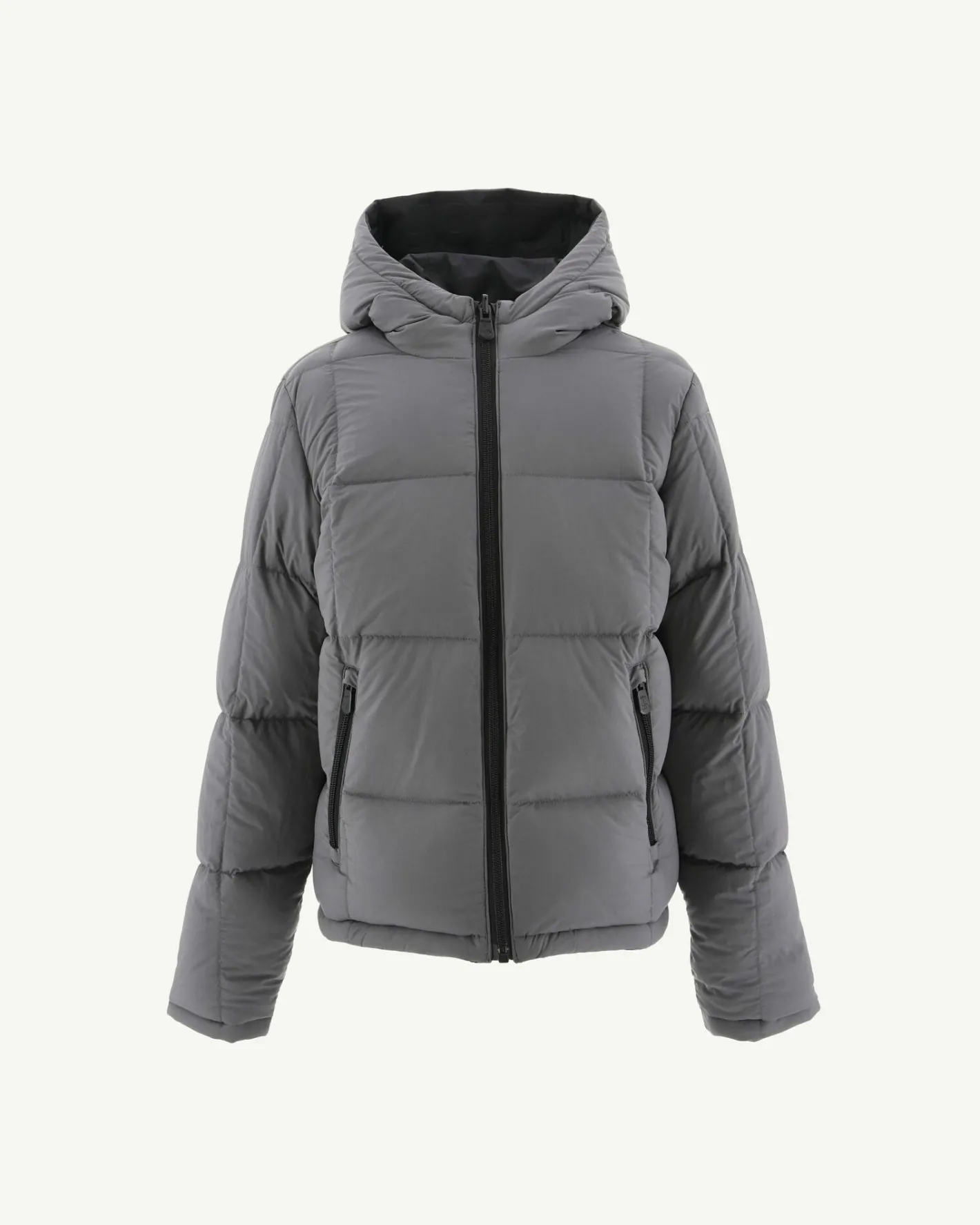 Donzen Jassen-JOTT Doudoune Reversible A Capuche Grand Froid A Capuche Enfant Noir/Anthra 9990 Noir/Anthracite