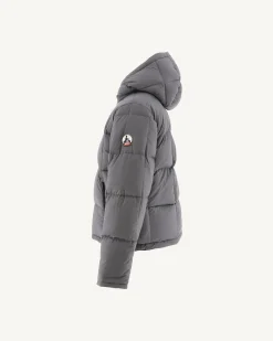 Donzen Jassen-JOTT Doudoune Reversible A Capuche Grand Froid A Capuche Enfant Noir/Anthra 9990 Noir/Anthracite