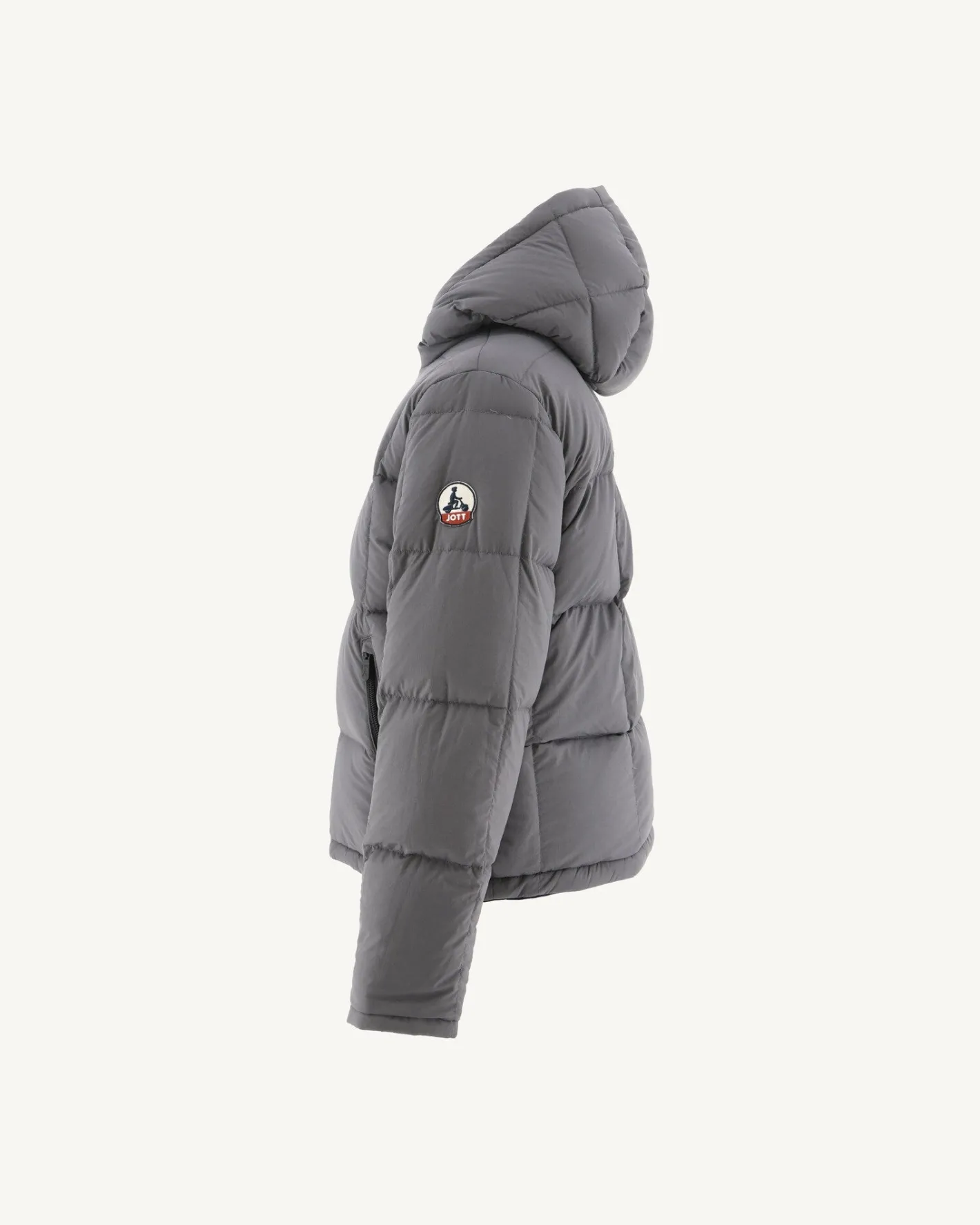 Donzen Jassen-JOTT Doudoune Reversible A Capuche Grand Froid A Capuche Enfant Noir/Anthra 9990 Noir/Anthracite