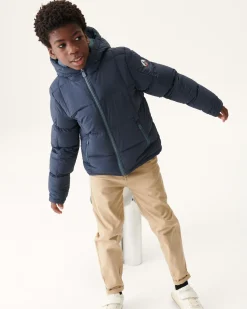 Donzen Jassen-JOTT Doudoune Reversible A Capuche Grand Froid Enfant Bleu/Marine Yoko 109 Bleu/Marine