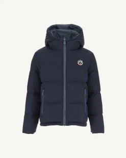Donzen Jassen-JOTT Doudoune Reversible A Capuche Grand Froid Enfant Bleu/Marine Yoko 109 Bleu/Marine
