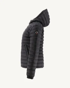 Donzen Jassen & Jacks-JOTT Doudoune Reversible A Capuche Blanc/Anthracite Vienne 9010 White/Anthracite