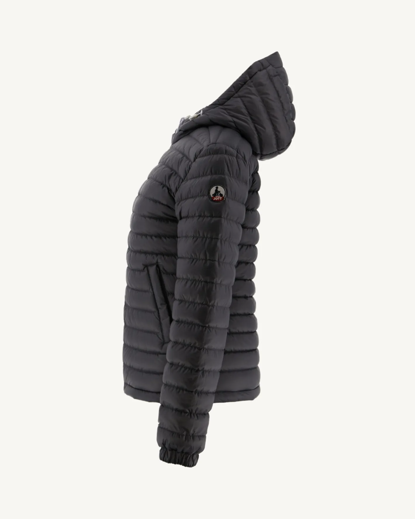 Donzen Jassen & Jacks-JOTT Doudoune Reversible A Capuche Blanc/Anthracite Vienne 9010 White/Anthracite