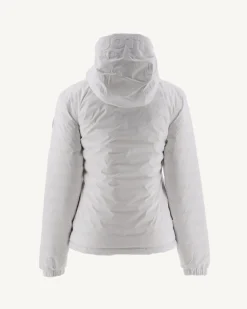 Donzen Jassen & Jacks-JOTT Doudoune Reversible A Capuche Blanc/Anthracite Vienne 9010 White/Anthracite