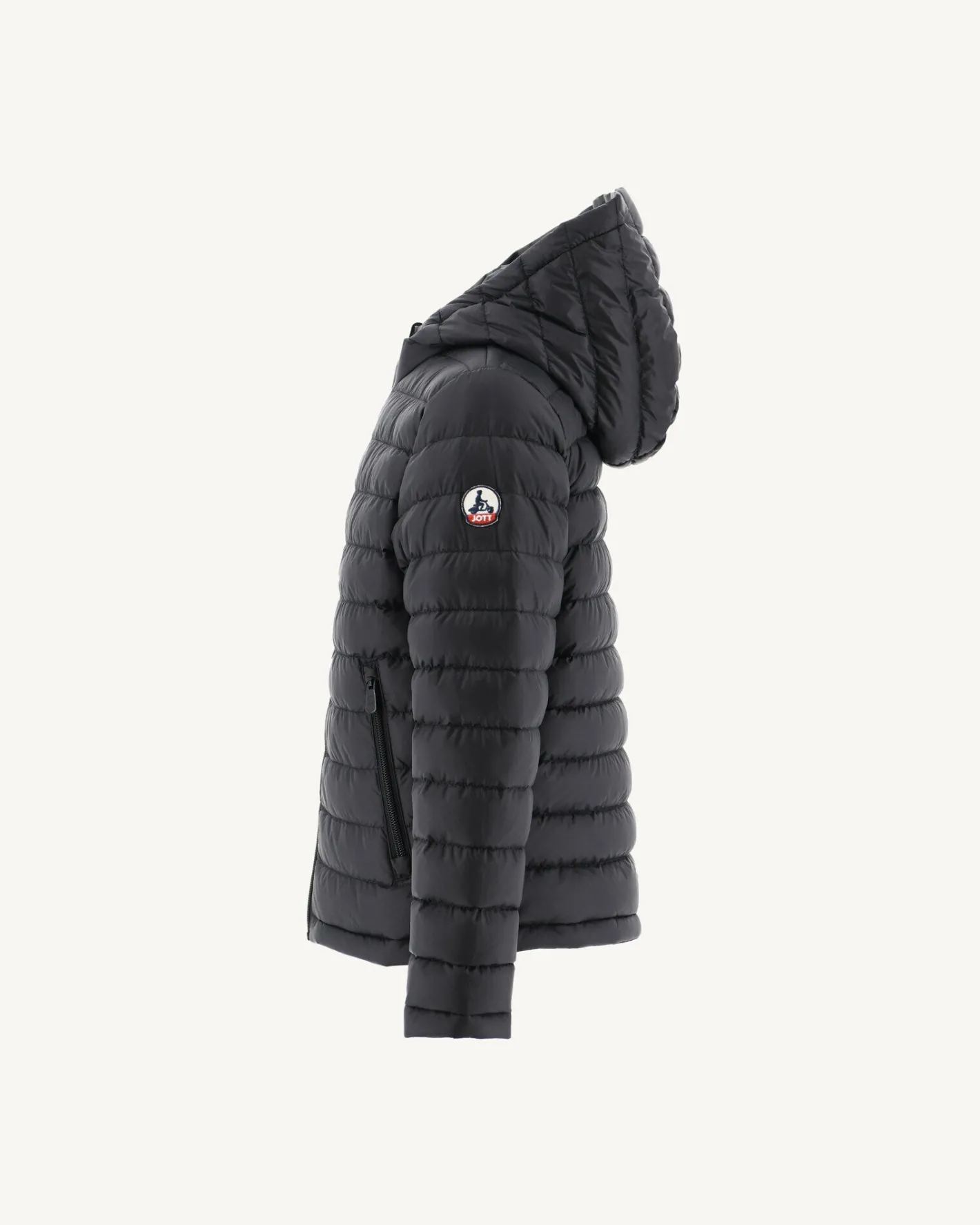 Donzen Jassen-JOTT Doudoune Reversible A Capuche Enfant Print Militaire/Noir Zurich 278 Print Militaire/Noir