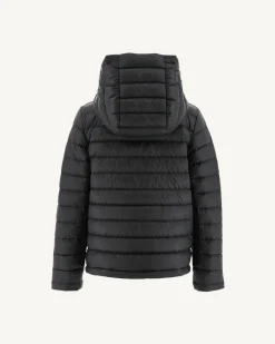 Donzen Jassen-JOTT Doudoune Reversible A Capuche Enfant Print Militaire/Noir Zurich 278 Print Militaire/Noir