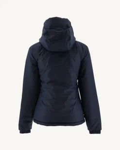 Donzen Jassen & Jacks-JOTT Doudoune Reversible A Capuche Marine/Rose Intense Vienne 1043 Navy/Wild Rose