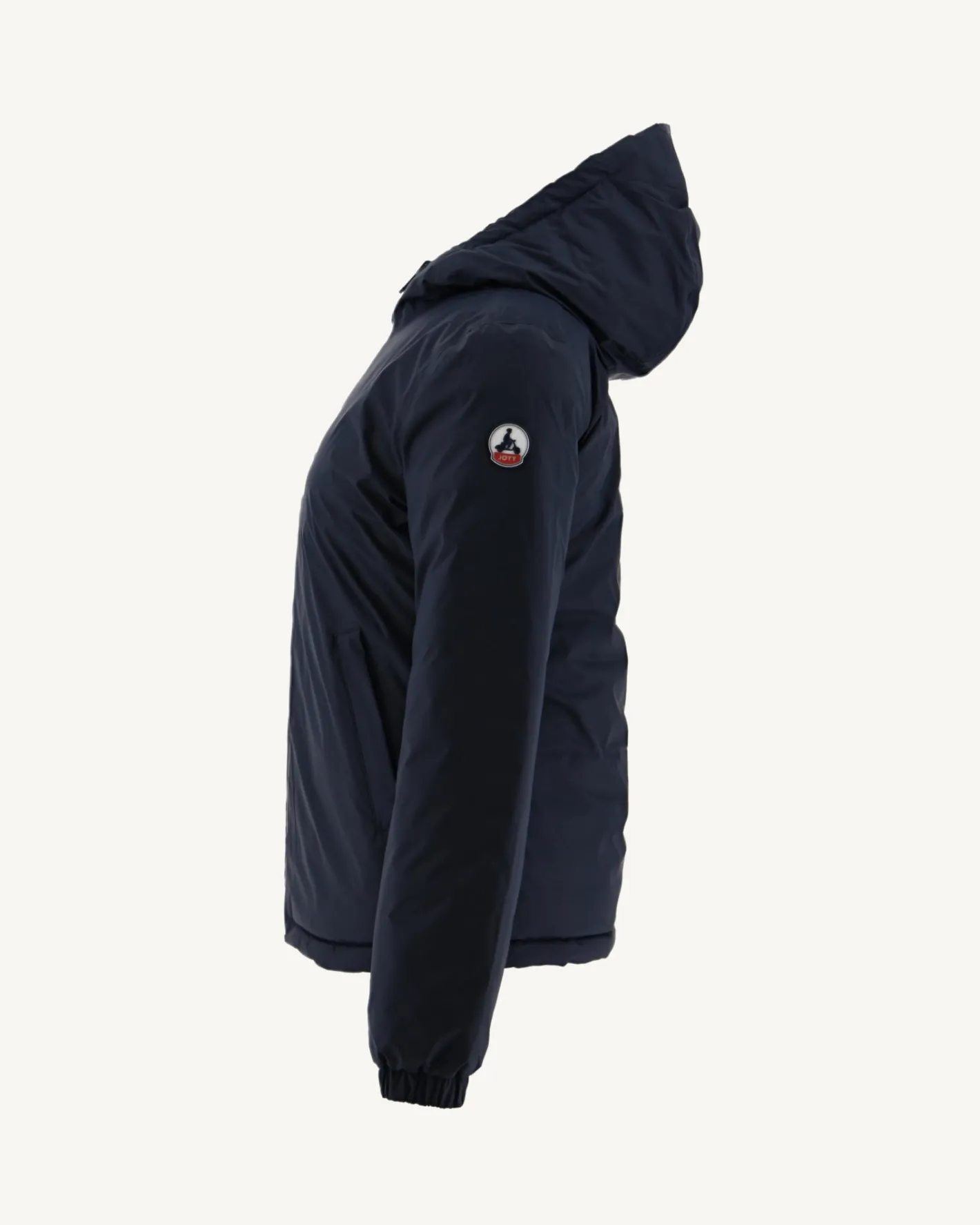 Donzen Jassen & Jacks-JOTT Doudoune Reversible A Capuche Marine/Rose Intense Vienne 1043 Navy/Wild Rose