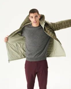 Donzen Jassen & Jacks-JOTT Doudoune Reversible A Capuche Sauge/Army Bergen 829 Sauge/Army