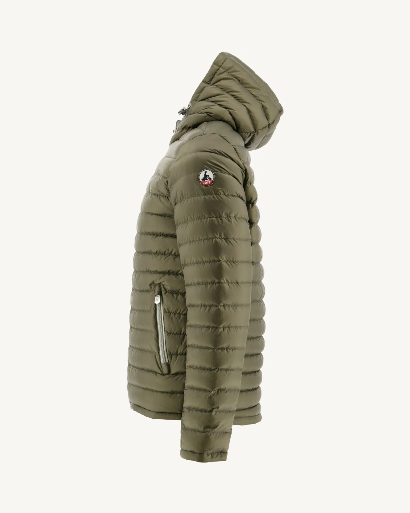 Donzen Jassen & Jacks-JOTT Doudoune Reversible A Capuche Sauge/Army Bergen 829 Sauge/Army