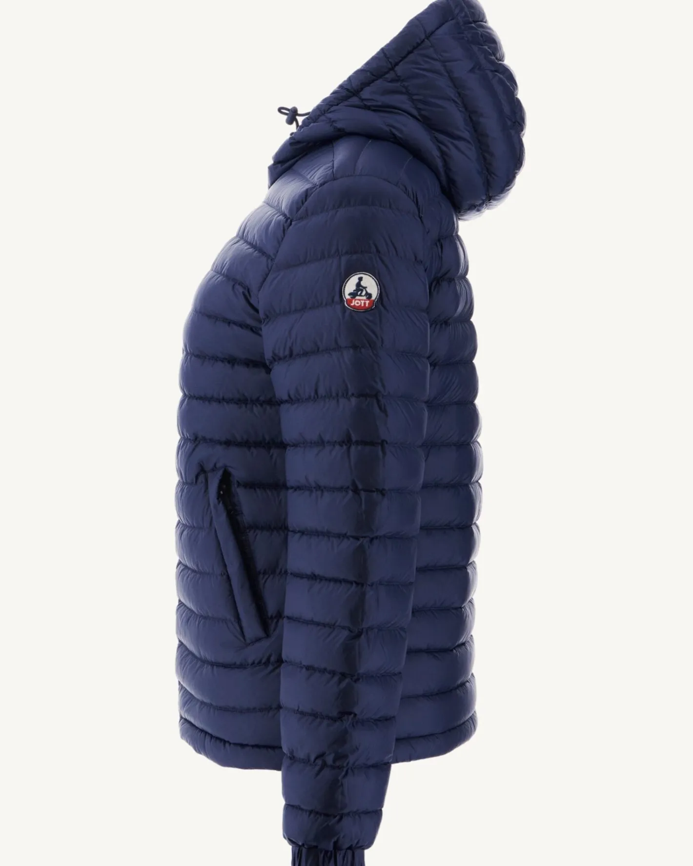 Donzen Jassen & Jacks-JOTT Doudoune Reversible A Capuche Marine Vienne 104 Marine