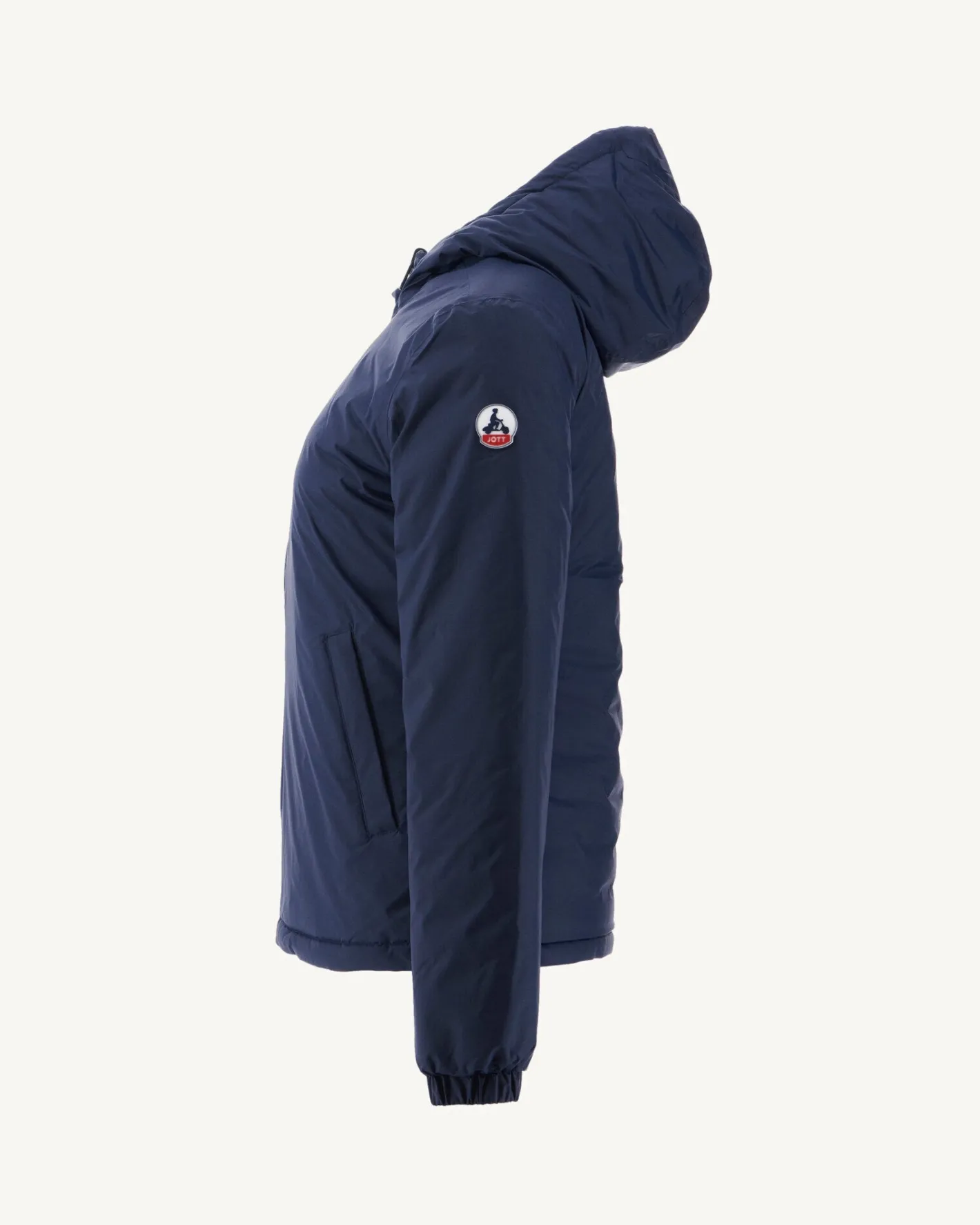Donzen Jassen & Jacks-JOTT Doudoune Reversible A Capuche Marine Vienne 104 Marine