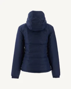 Donzen Jassen & Jacks-JOTT Doudoune Reversible A Capuche Marine Vienne 104 Marine
