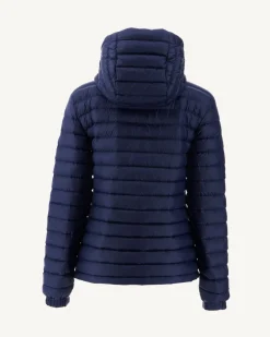 Donzen Jassen & Jacks-JOTT Doudoune Reversible A Capuche Marine Vienne 104 Marine
