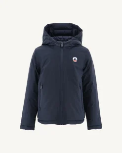 Donzen Jassen-JOTT Doudoune Reversible A Capuche Enfant Marine Zurich 104 Marine