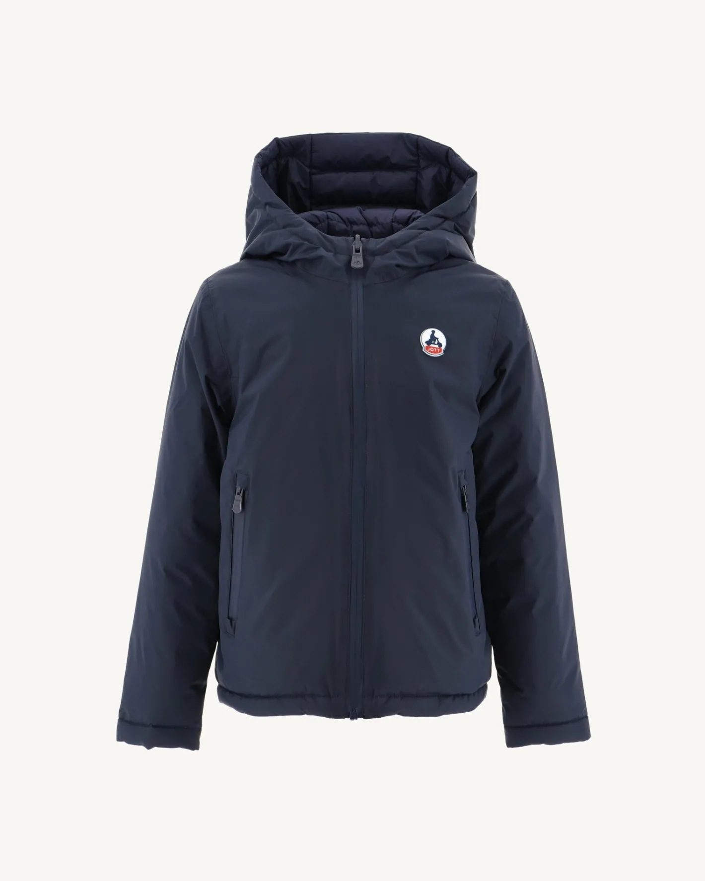 Donzen Jassen-JOTT Doudoune Reversible A Capuche Enfant Marine Zurich 104 Marine