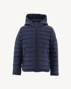 Donzen Jassen-JOTT Doudoune Reversible A Capuche Enfant Marine Zurich 104 Marine