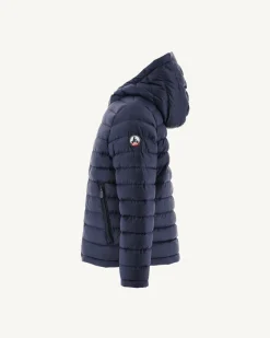 Donzen Jassen-JOTT Doudoune Reversible A Capuche Enfant Marine Zurich 104 Marine