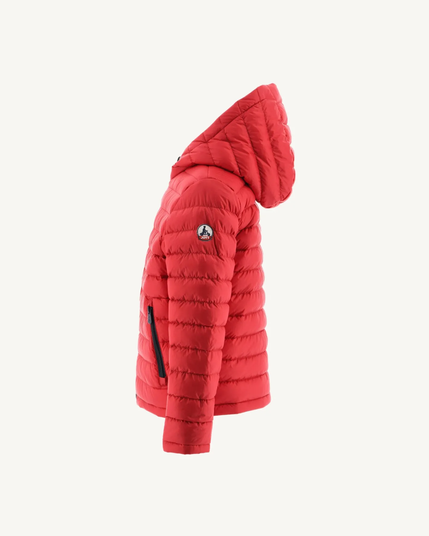 Donzen Jassen-JOTT Doudoune Reversible A Capuche Enfant Marine/Rouge Zurich 189 Marine/Rouge