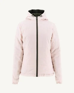 Donzen Jassen & Jacks-JOTT Doudoune Reversible A Capuche Ultralight Army/Rose Clair Kara 2552 Army/Soft Pink