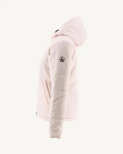 Donzen Jassen & Jacks-JOTT Doudoune Reversible A Capuche Ultralight Army/Rose Clair Kara 2552 Army/Soft Pink