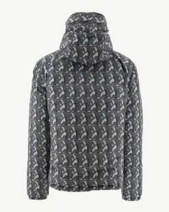 Donzen Jassen & Jacks-JOTT Doudoune Reversible A Capuche Monogram Anthra/Anthra Bergen 5040 Monogram Anthra/Anthra