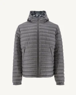 Donzen Jassen & Jacks-JOTT Doudoune Reversible A Capuche Monogram Anthra/Anthra Bergen 5040 Monogram Anthra/Anthra
